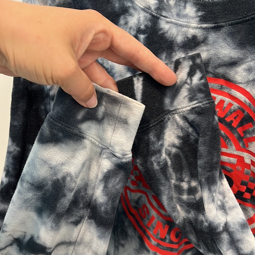🇺🇸 Vans off the wall Tye dye sweater size small - Picture 7 of 10